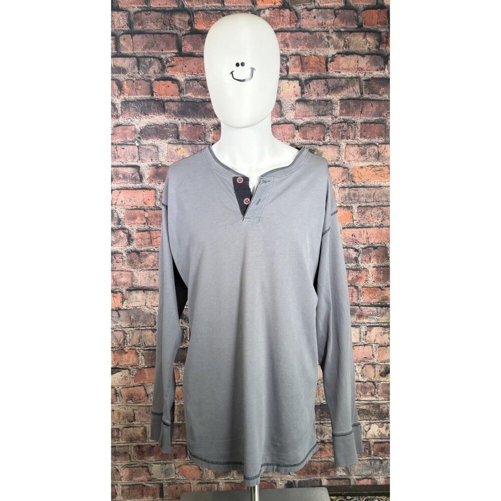 North River Outfitters Dark Teal Buttoned Collar Long Sleeve Shirt